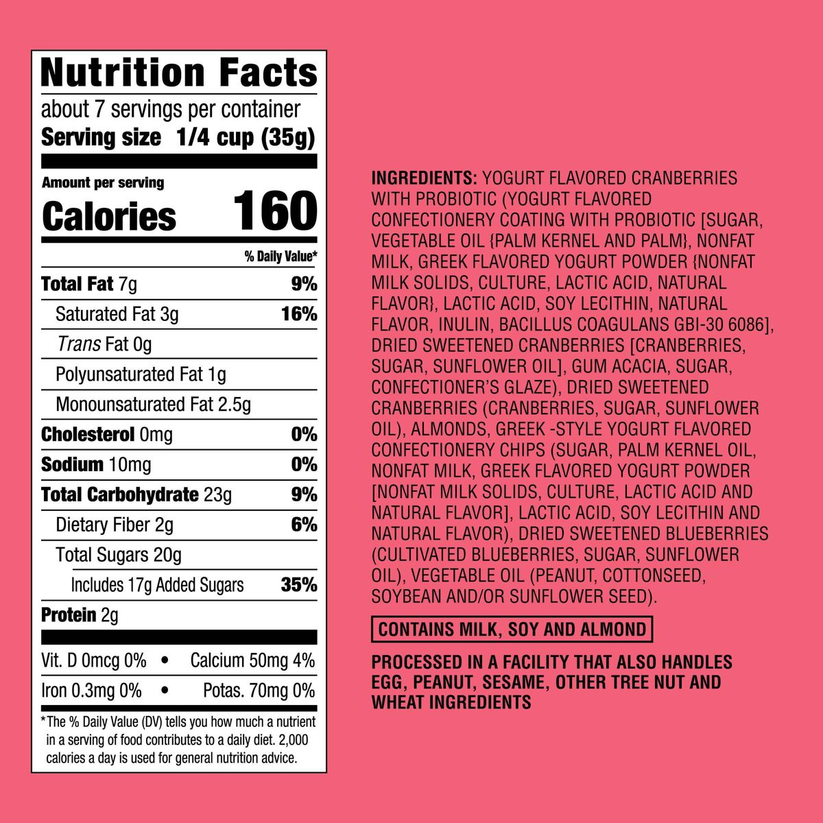 Mezcla de Fruta Probiótica y Yogur para Snack - 9 oz - Good & Gather™ - Imagen 5