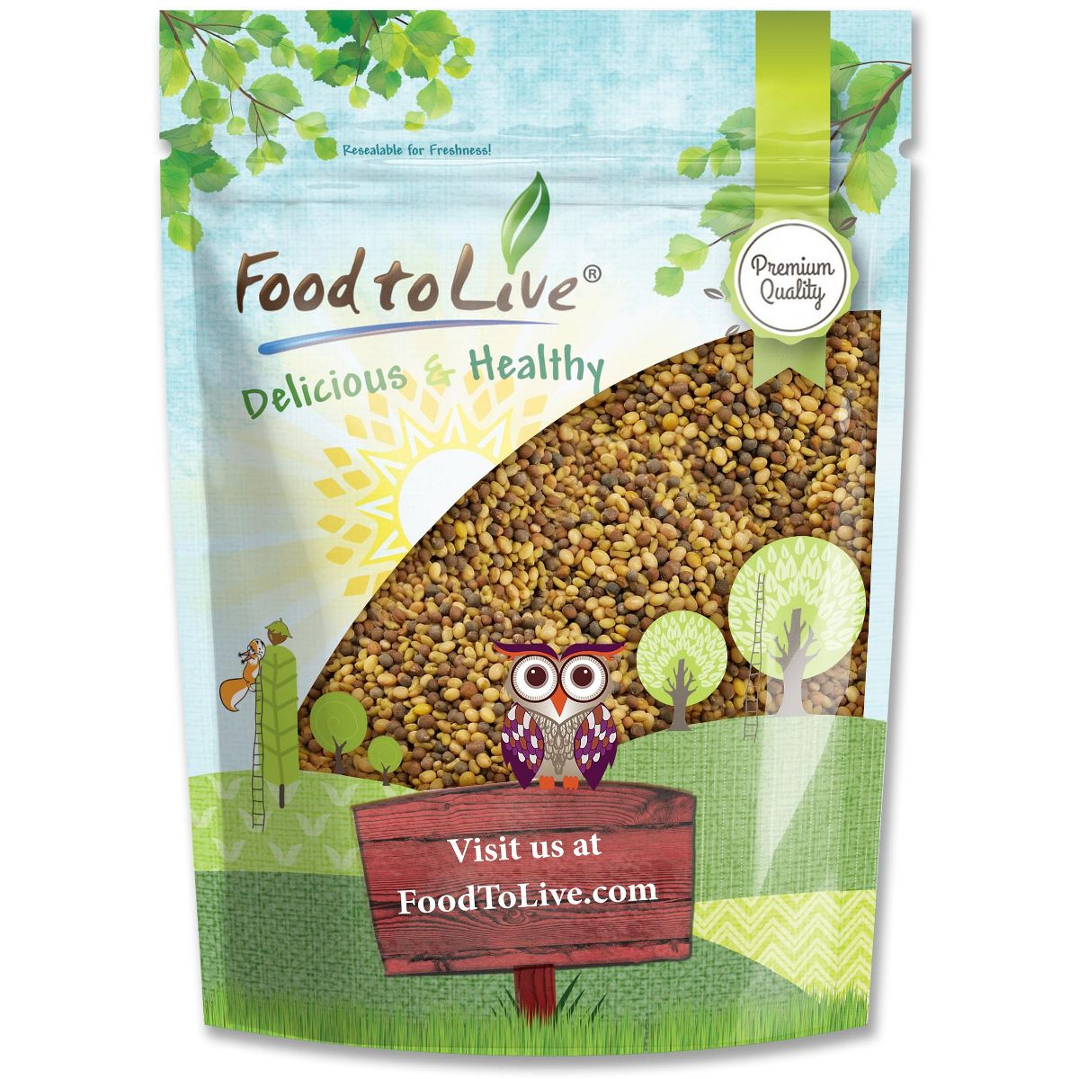 Mezcla Antioxidante de Semillas Germinadas - por Food To Live