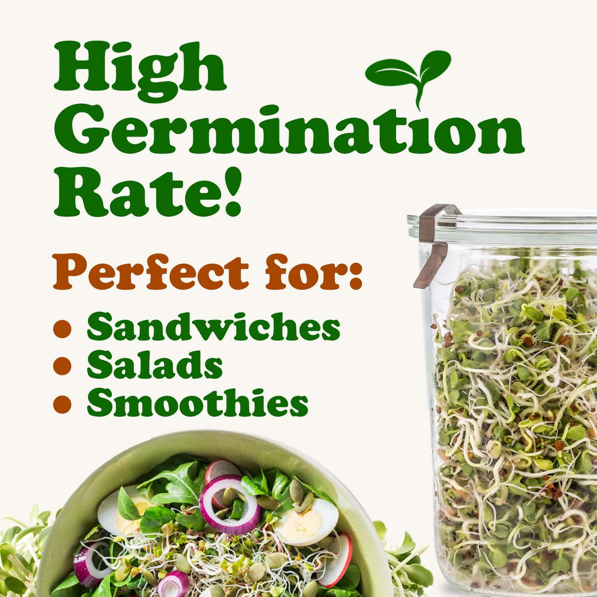 Mezcla Antioxidante de Semillas Germinadas - por Food To Live - Imagen 9