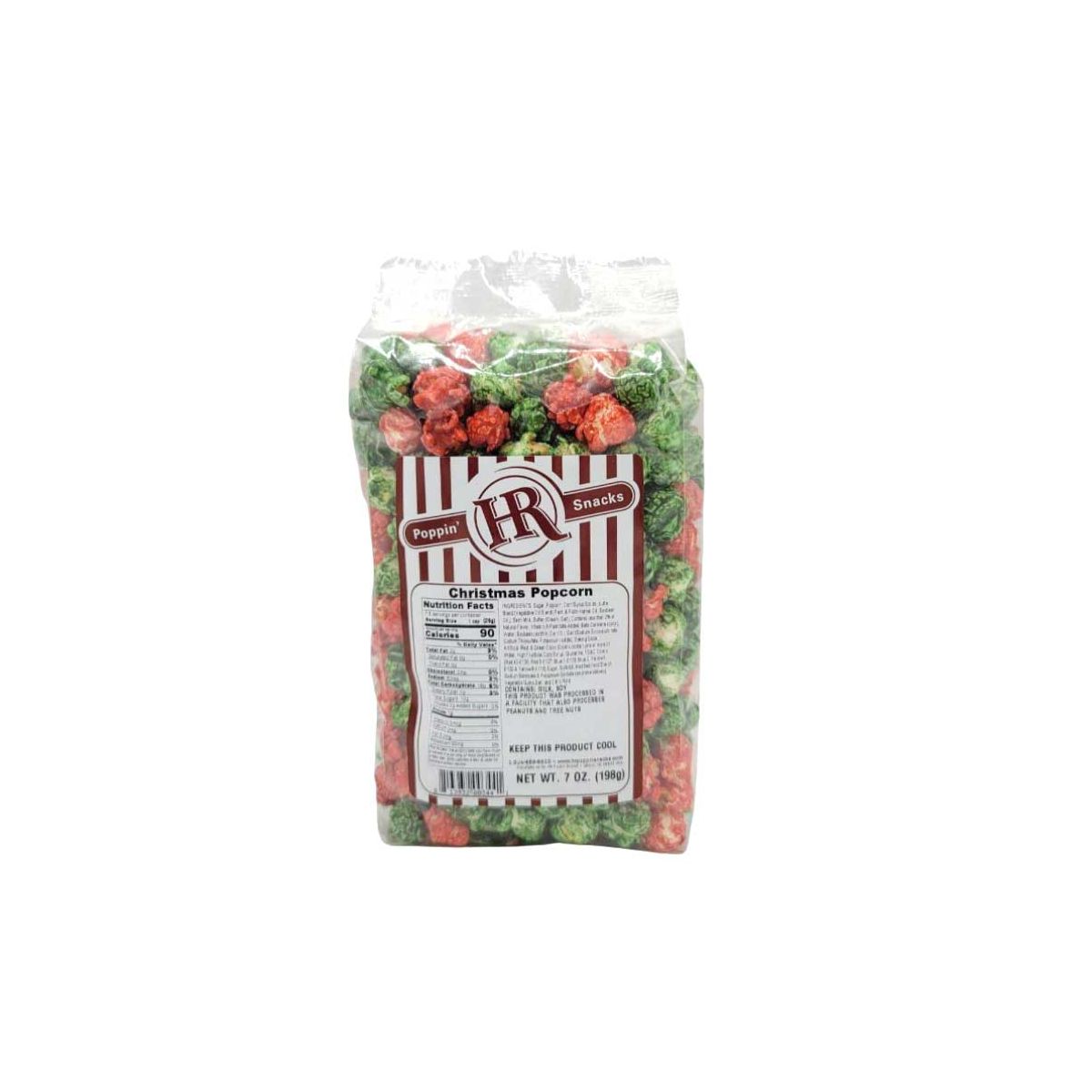 HR Poppin' Snacks 7 oz Palomitas Navideñas - Paquete de 2 - Imagen 3