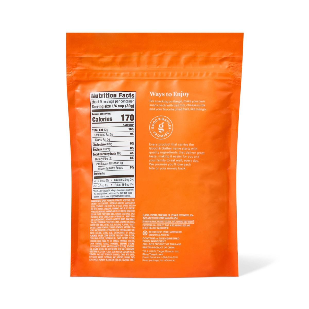 Mezcla de Botanas Tex Mex - 10 oz - Good & Gather™ - Imagen 3