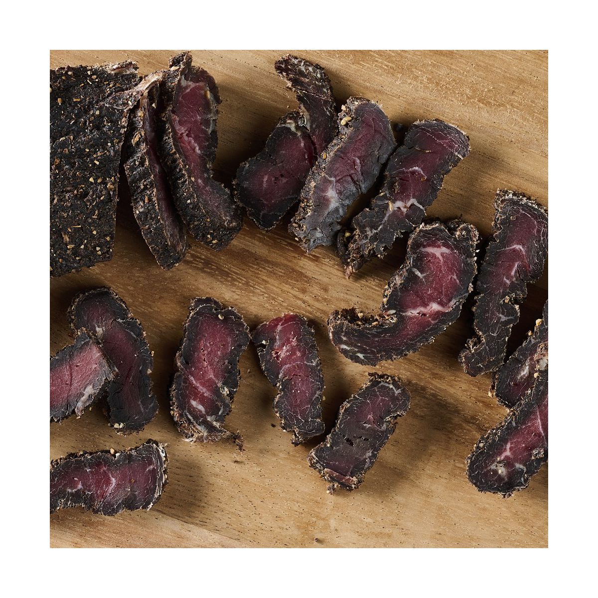 Joburg Meats Biltong Tradicional Sudafricano, Snacks Altos en Proteína y Keto-Friendly, Certificado Kosher, Bolsas de 2 oz - Paquete de 4 - Imagen 3