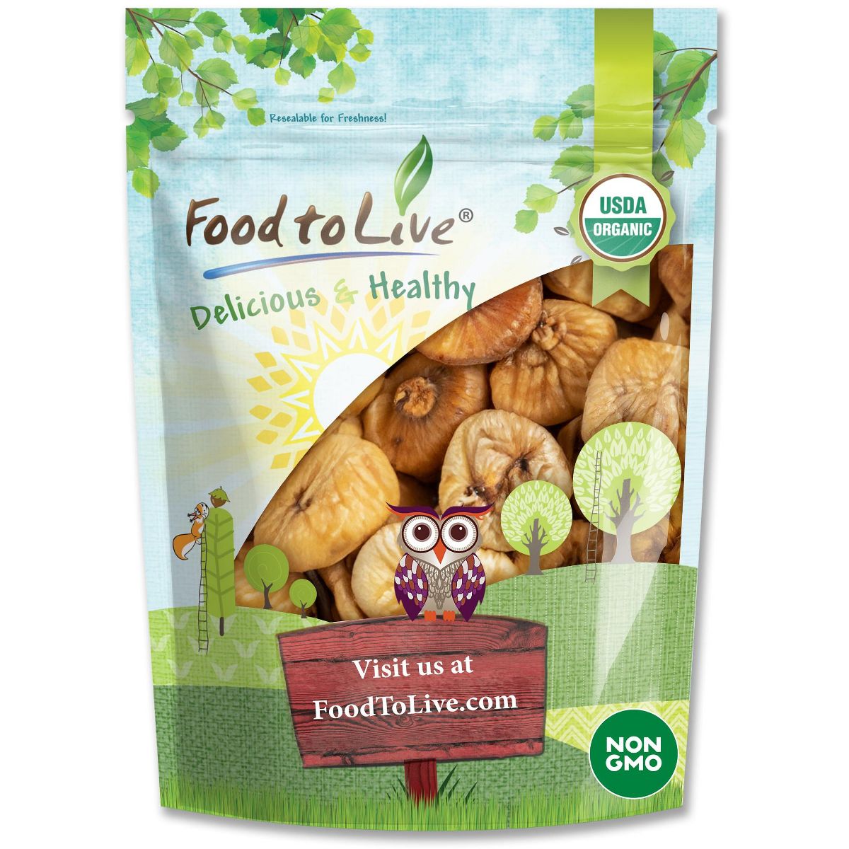Higos Orgánicos - por Food To Live - Imagen 2