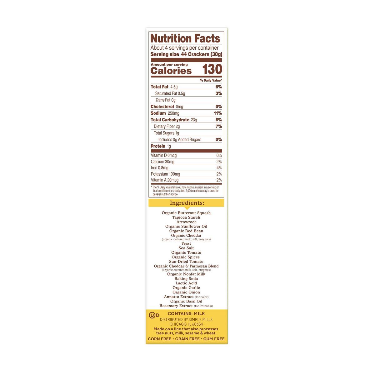 Simple Mills Pizza Pop Mmms - 4 oz - Imagen 5