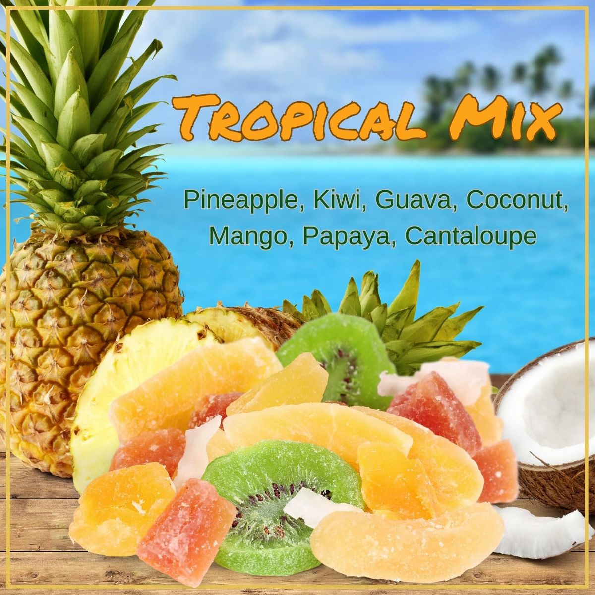 Mezcla de Frutas Secas Tropical Deluxe de It's Delish - Imagen 5