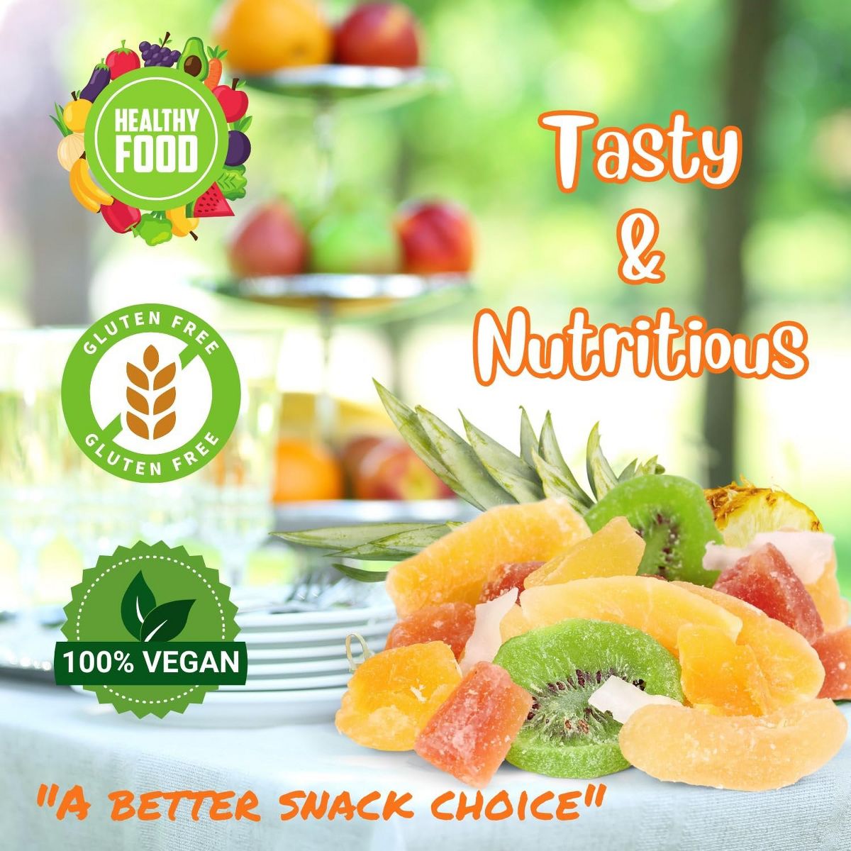 Mezcla de Frutas Secas Tropical Deluxe de It's Delish - Imagen 7