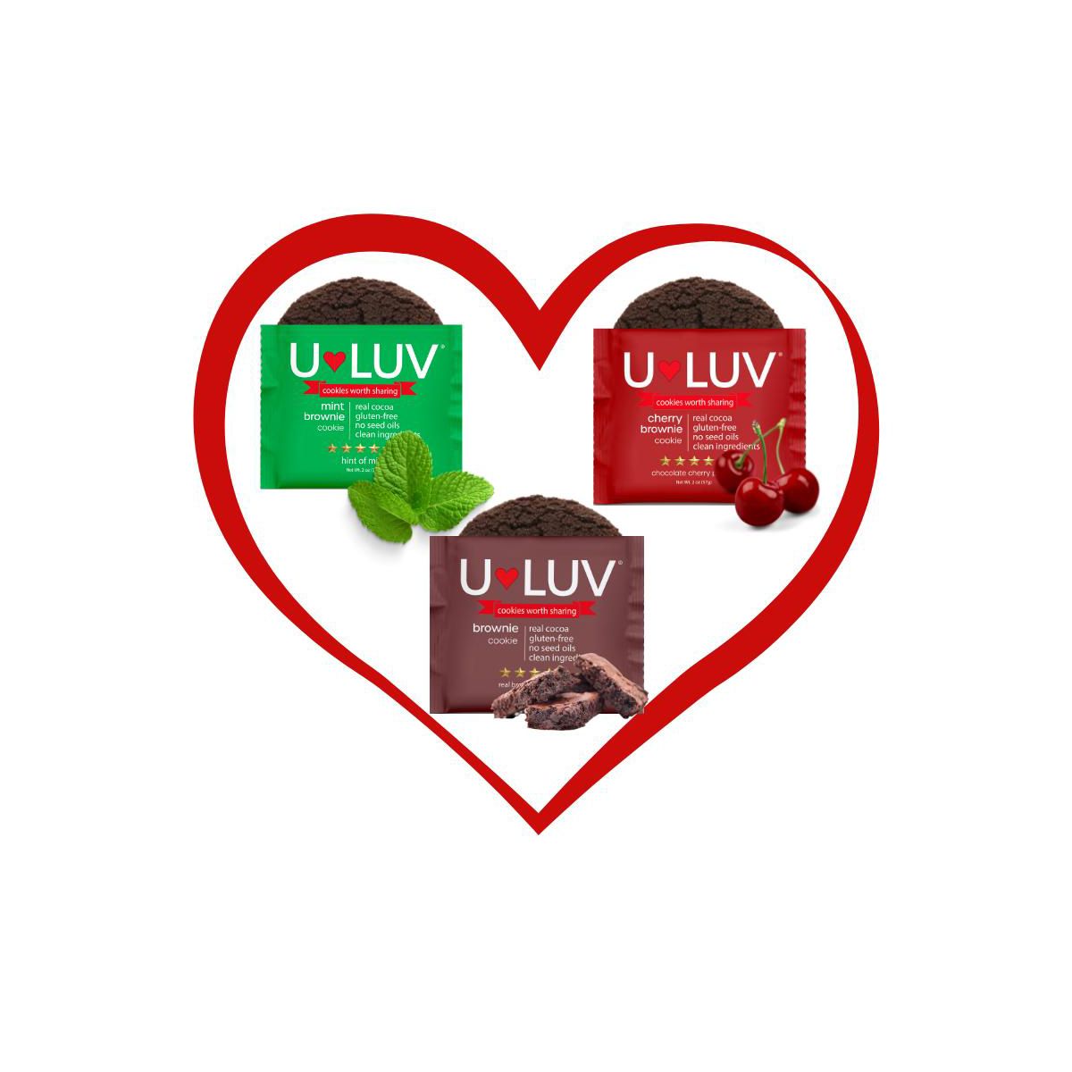 Galletas Variedad U-LUV Foods, Paquete de 12 - Imagen 4