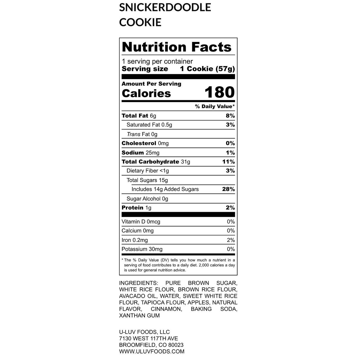 Galletas Variedad U-LUV Foods, Paquete de 12 - Imagen 8