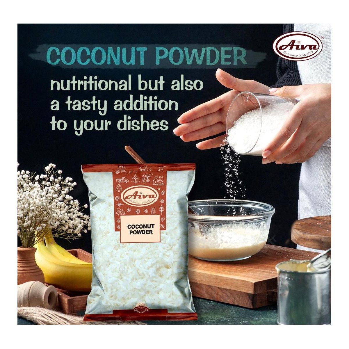 Aiva Coco Seco en Polvo - Imagen 6
