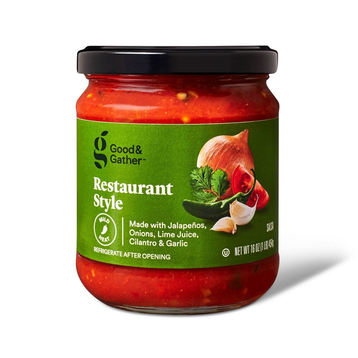 Salsa estilo restaurante con picante suave - 16 oz - Good & Gather™ - Imagen 2