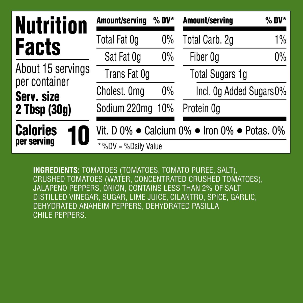 Salsa estilo restaurante con picante suave - 16 oz - Good & Gather™ - Imagen 4