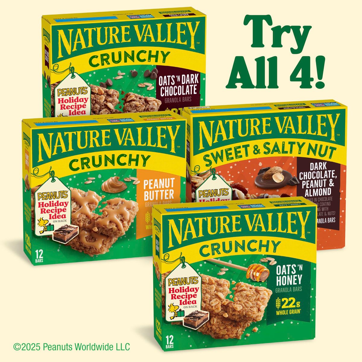 Nature Valley Barras de Granola Crujiente Avena y Chocolate Oscuro - 12ct/8.94oz - Imagen 7