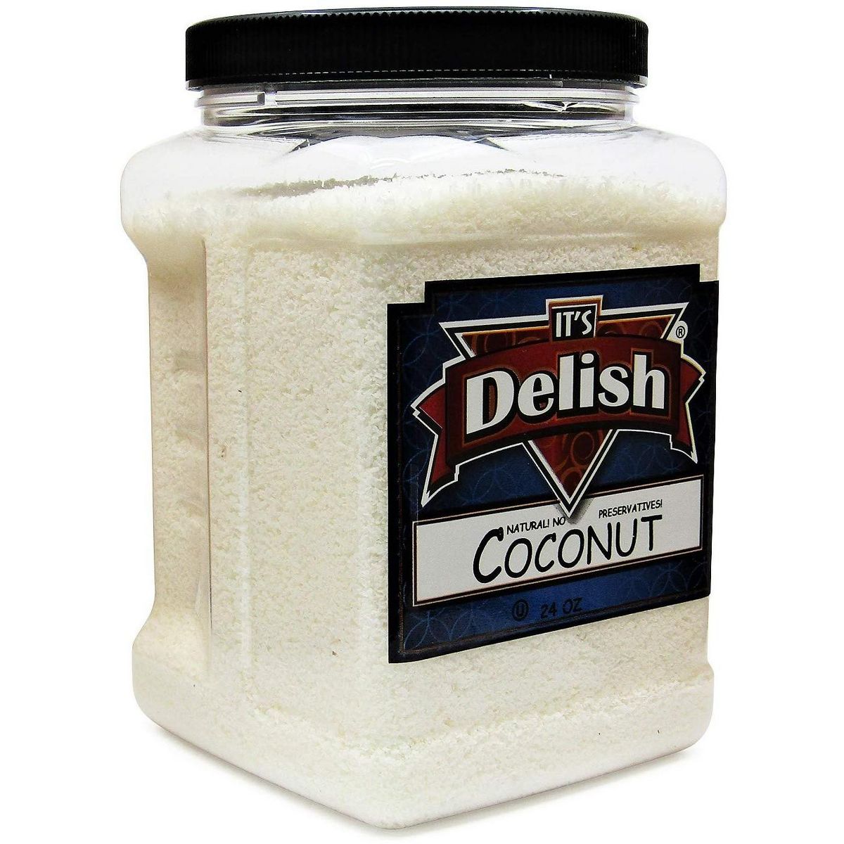 Macarrones de Coco Molido It's Delish, Envase Jumbo de 24 Oz (1.5 LB) - Imagen 2