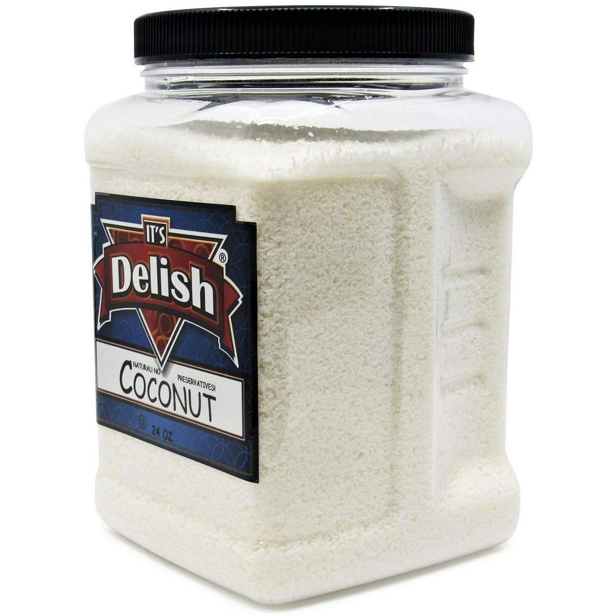 Macarrones de Coco Molido It's Delish, Envase Jumbo de 24 Oz (1.5 LB) - Imagen 4