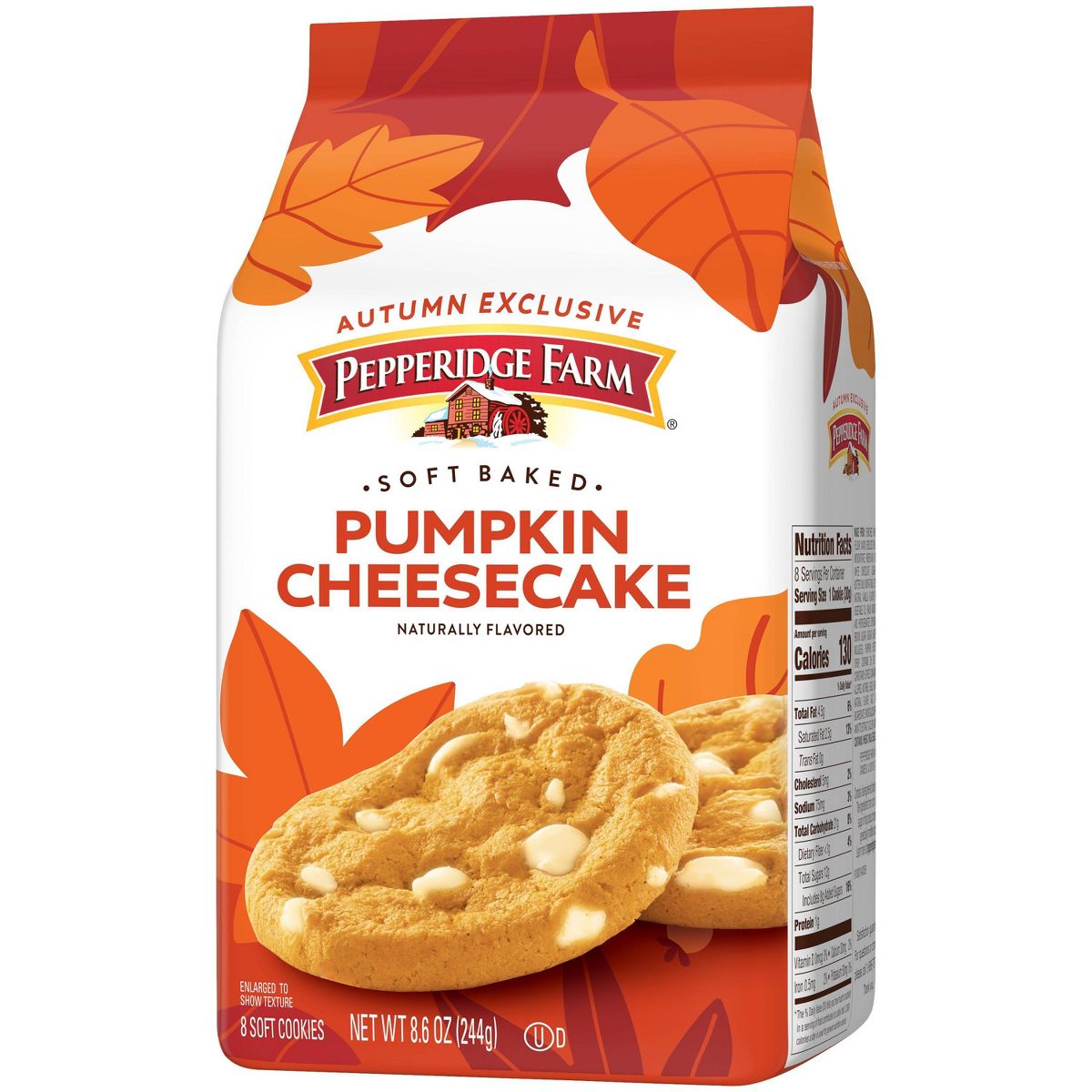 Galletas Suaves Horneadas de Pastel de Calabaza con Queso Pepperidge Farm - 8.6 oz - Imagen 6