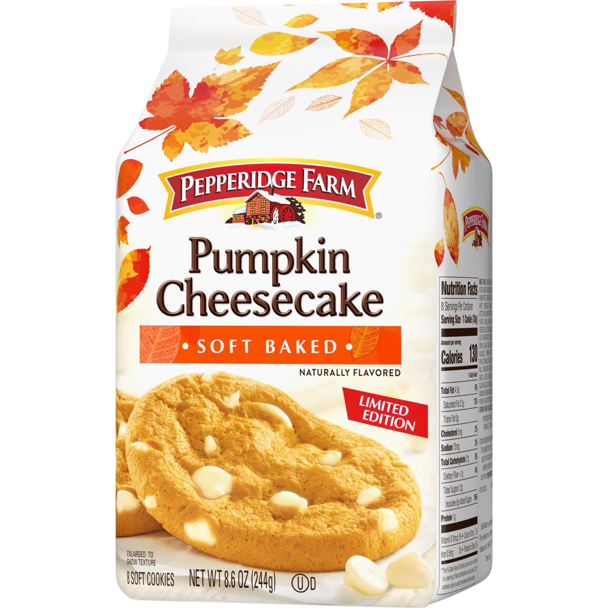 Galletas Suaves Horneadas de Pastel de Calabaza con Queso Pepperidge Farm - 8.6 oz - Imagen 8