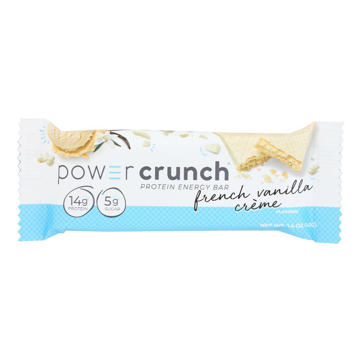 Barra de Proteína y Energía Power Crunch French Vanilla Creme - 12 barras, 1.4 oz - Imagen 3