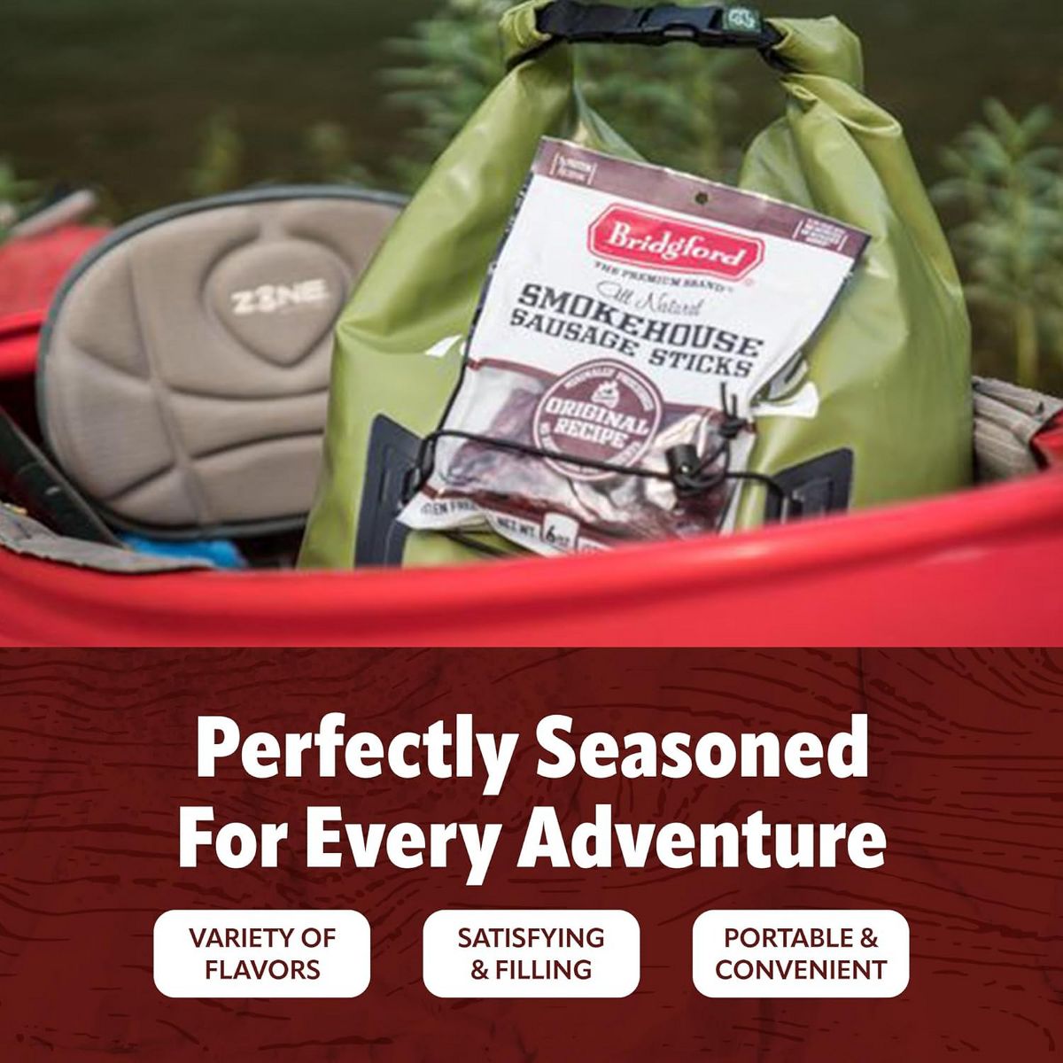 Bridgford Smokehouse Salchichas en Palito Picantes y Especiadas 5 oz - Salchichas Ahumadas Sin Gluten y Alto en Proteína para Diversas Preferencias Alimenticias - Imagen 6