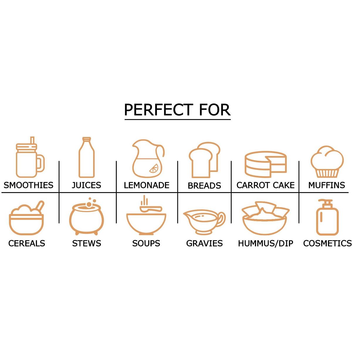 Polvo de Zanahoria Orgánica - por Food To Live - Imagen 4