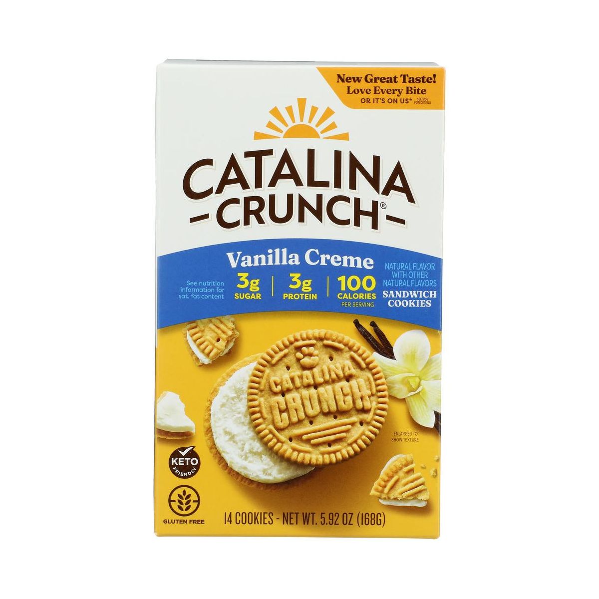 Galleta Sandwich Catalina Crunch Sabor Vainilla y Crema - Caja con 6/5.9 oz - Imagen 3