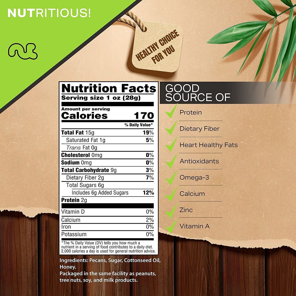 Nueces Pecanas Garapiñadas con Miel y Praliné, sin cáscara por Nut Cravings - Imagen 8