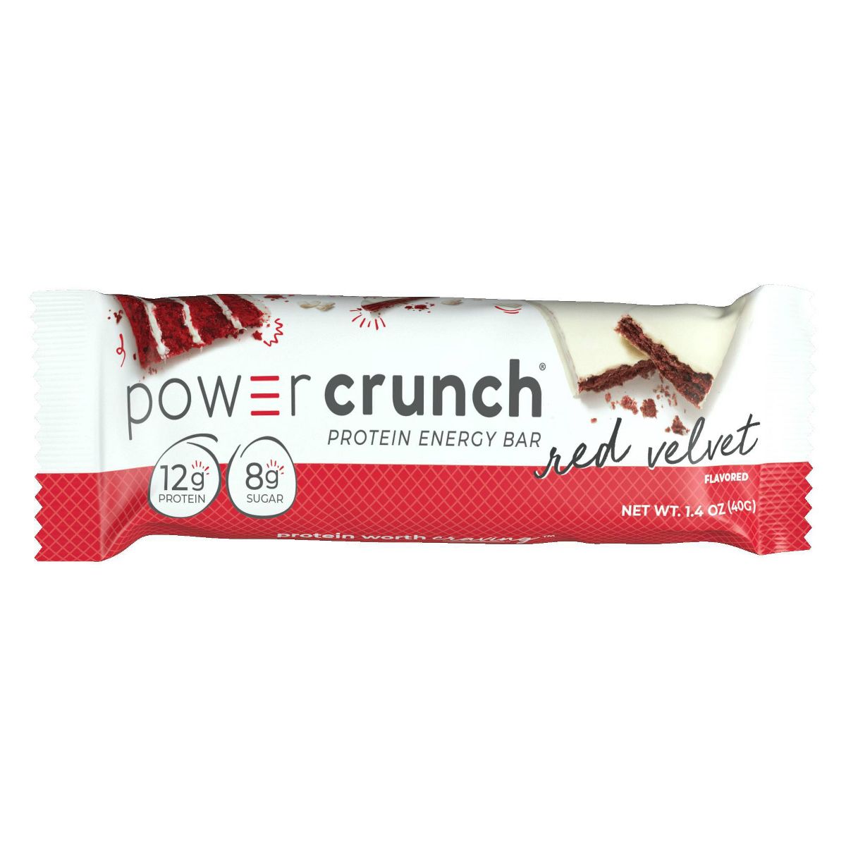 Power Crunch Barritas Energéticas de Proteína de Suero con Galleta Red Velvet - 12g de Proteína - Paquete de 5 - Imagen 3