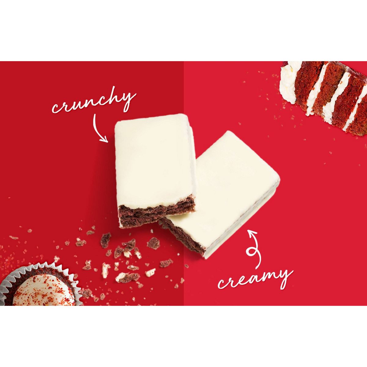 Power Crunch Barritas Energéticas de Proteína de Suero con Galleta Red Velvet - 12g de Proteína - Paquete de 5 - Imagen 4