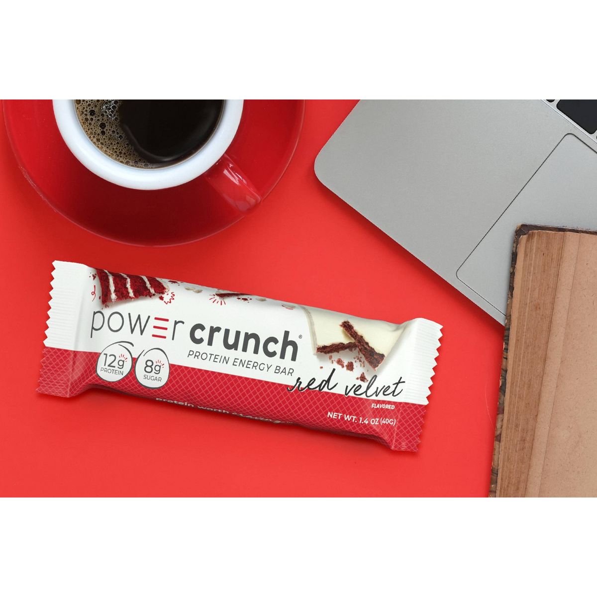 Power Crunch Barritas Energéticas de Proteína de Suero con Galleta Red Velvet - 12g de Proteína - Paquete de 5 - Imagen 6