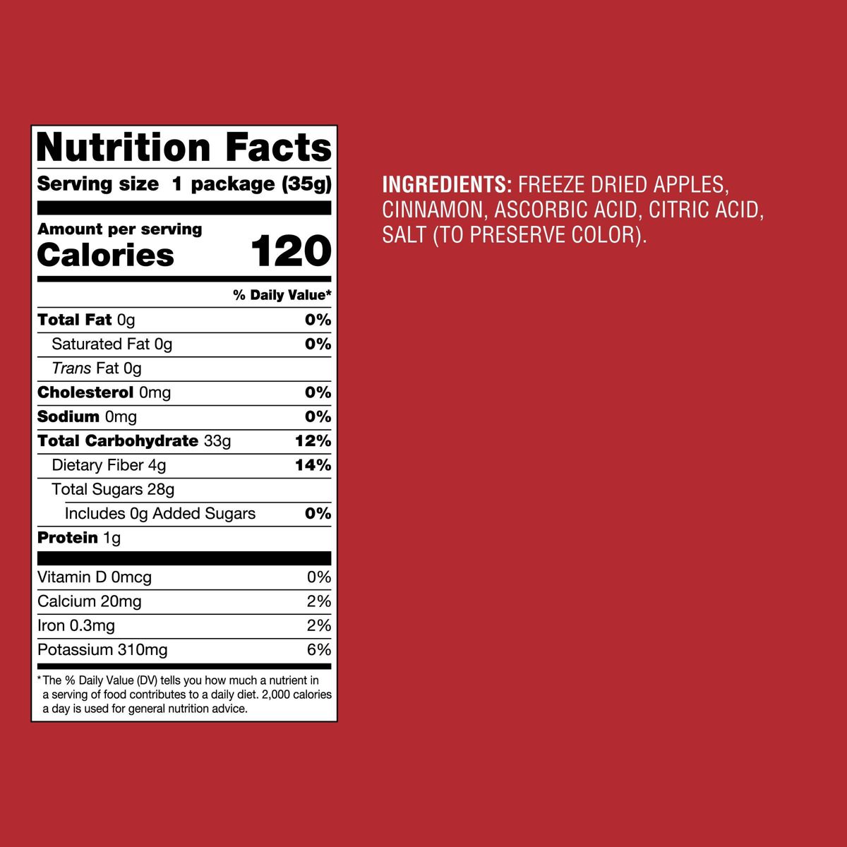 Rebanadas de Manzana con Canela Liofilizadas - 1.25 oz - Good & Gather™ - Imagen 5