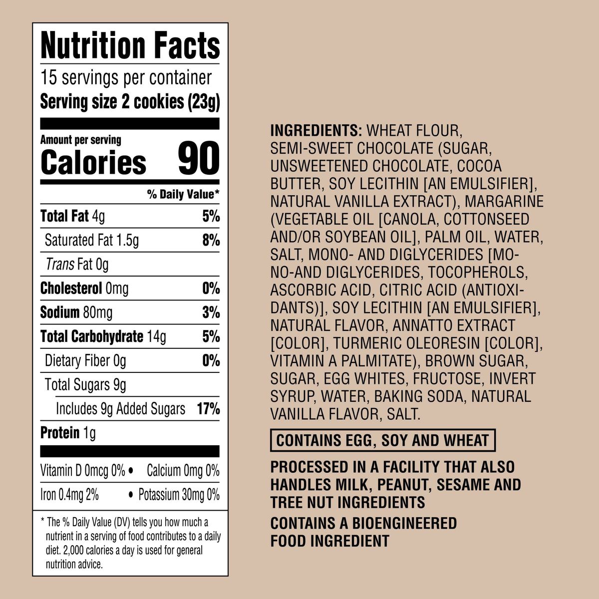 Galletas Mini con Chispas de Chocolate - 12 oz - Favorite Day™ - Imagen 5