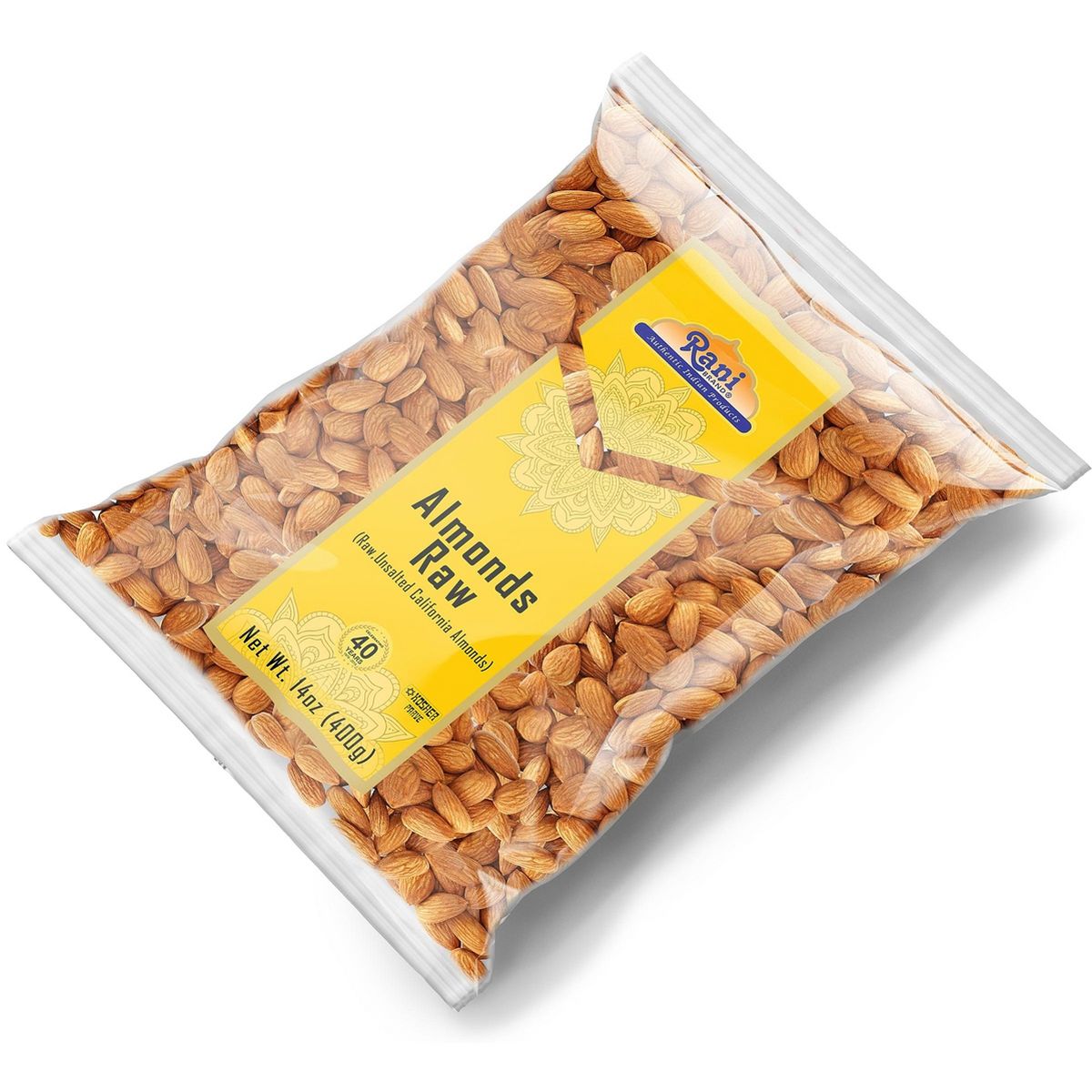 Rani Brand Authentic Indian Foods - Almendras, Crudas Enteras Con Cáscara - Imagen 6