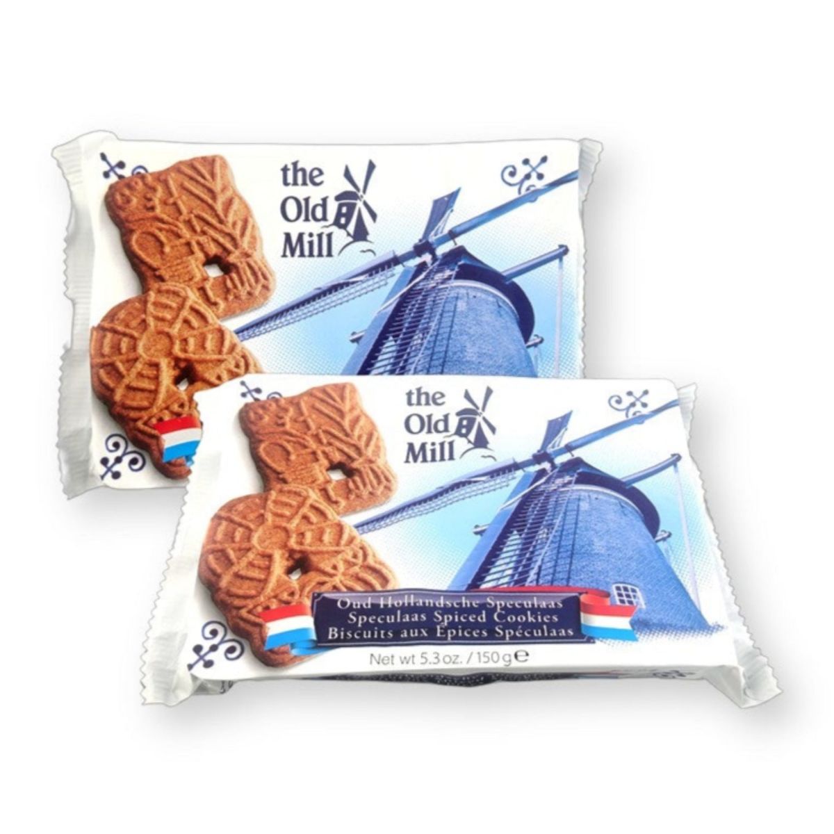 Galletas Especiadas Speculaas The Old Mill 5.3 oz / 150 g (Paquete de 2)