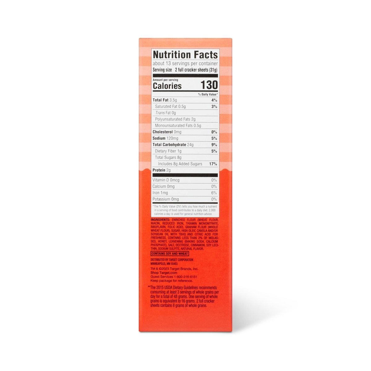 Galletas Graham de Canela - 14.4 oz - Favorite Day™ - Imagen 4