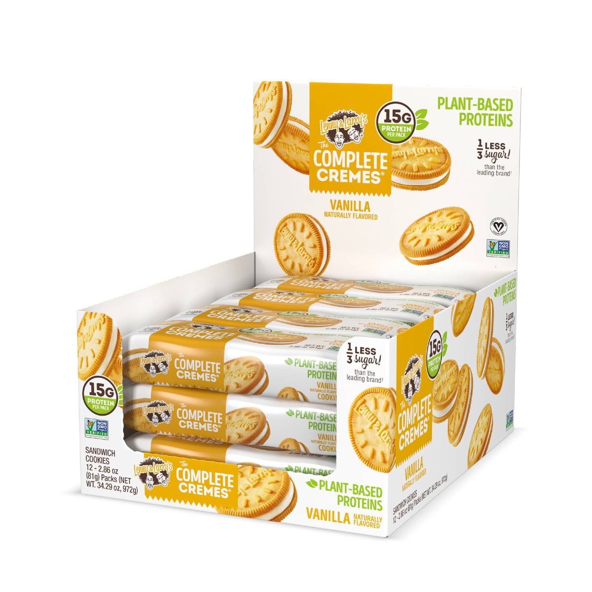 Lenny & Larry's The Complete Cremes - Vainilla - 12ct