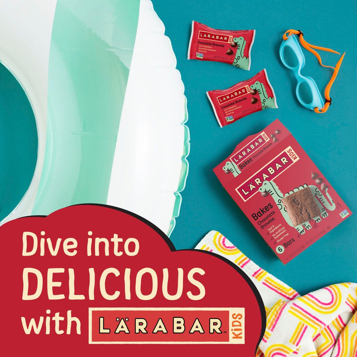 Larabar Kid Chocolate Brownies 6ct / .96oz - Imagen 9