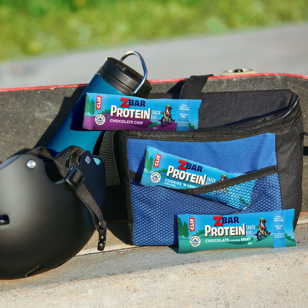 CLIF Kid ZBAR Proteína Barritas de Snack Sabor Chocolate con Menta - Imagen 8