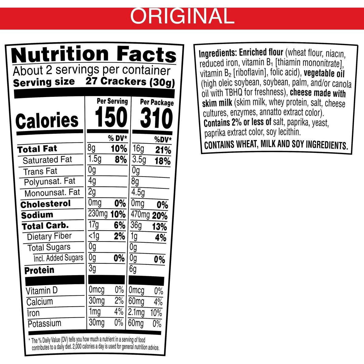 Galletas Saladas Cheez-It Holiday Cup - 2.2 oz - Imagen 4