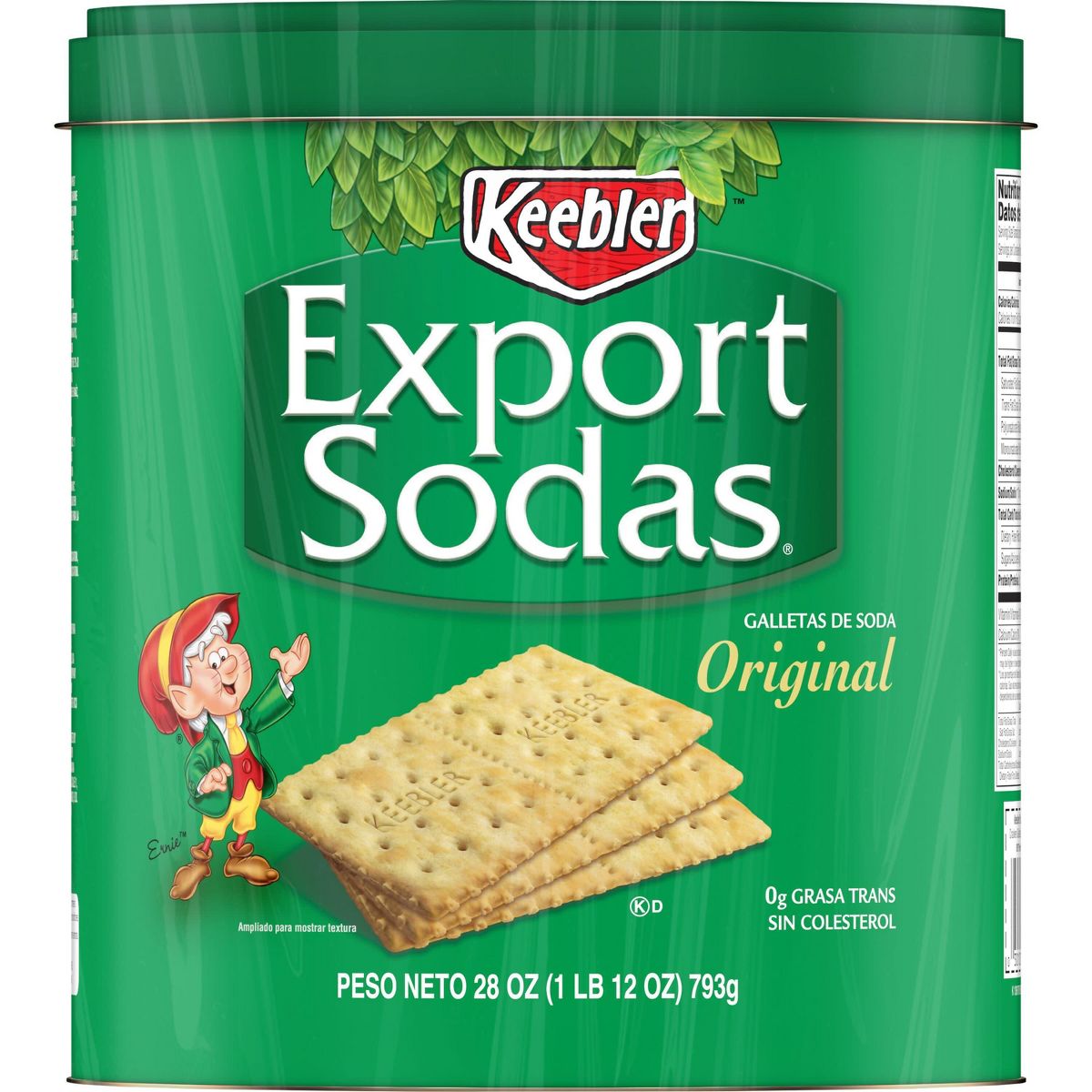 Keebler Original Export Sodas Galletas - 28 oz - Imagen 6
