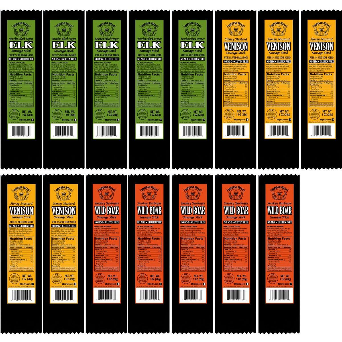 Bolsa de Regalo de Yute Buffalo Bills con 15 Piezas de Palitos Sur - Imagen 4