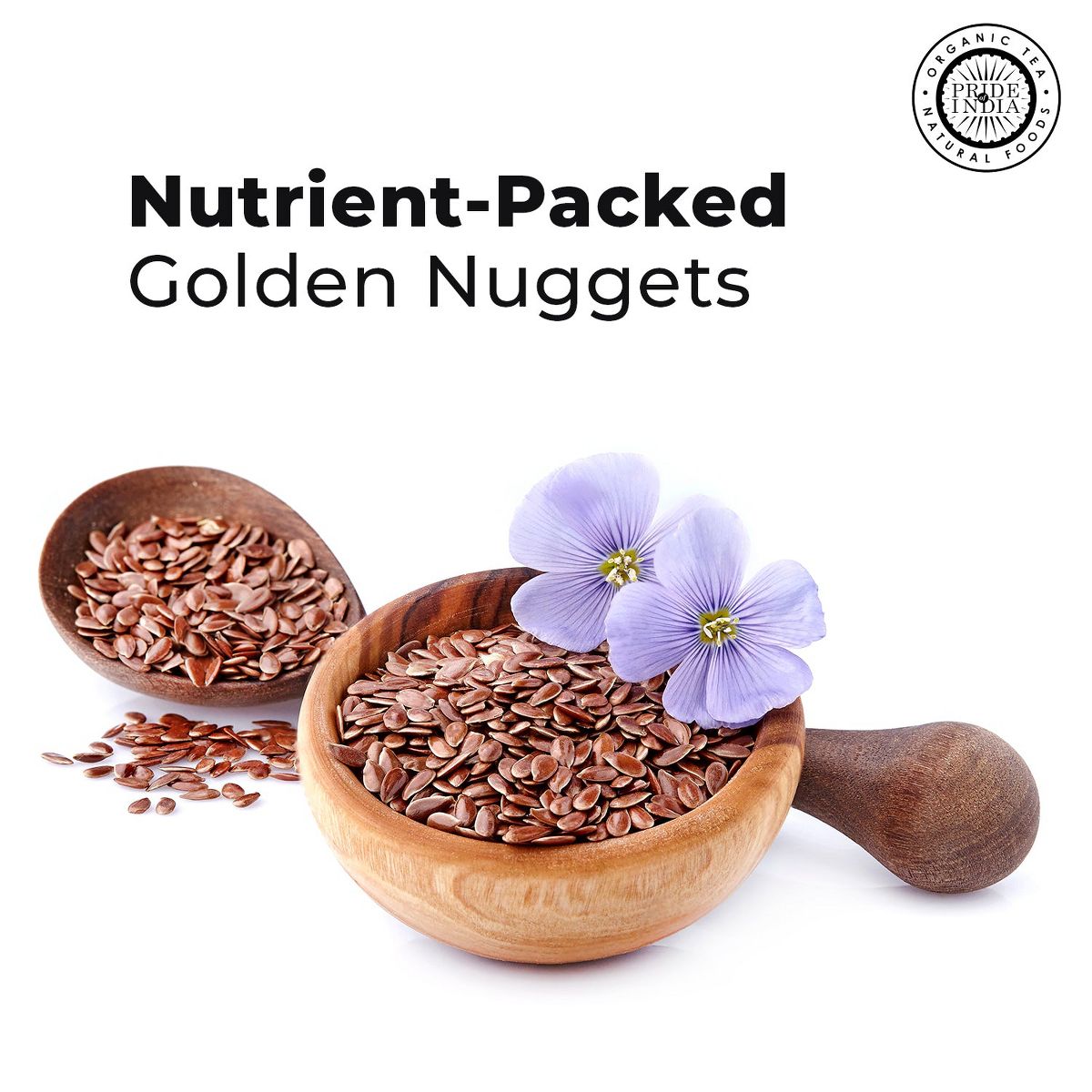 Semillas de Linaza Marrón PRIDE OF INDIA - Imagen 4