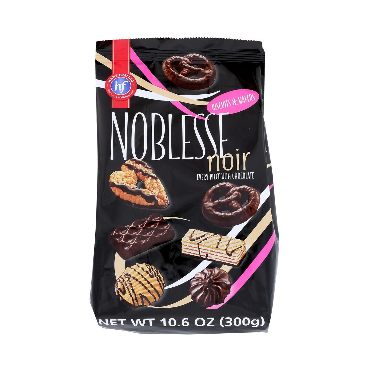 Galletas de Chocolate Hans Freitag Noblesse Noir - 10 pack, 10.6 oz - Imagen 3