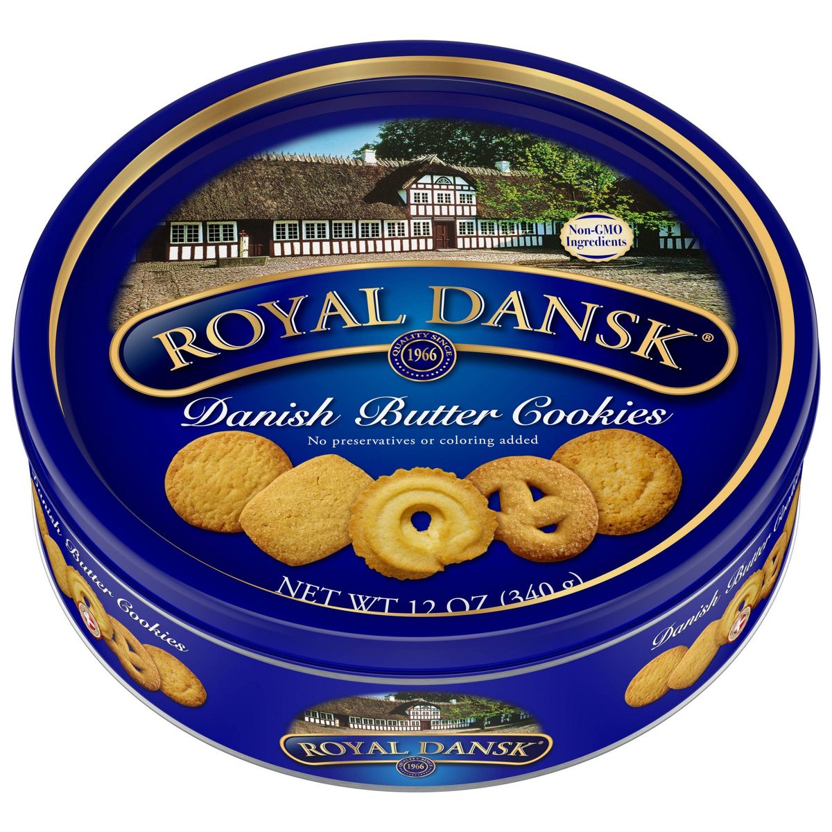 Galletas Navideñas de Mantequilla Royal Dansk - 12 oz