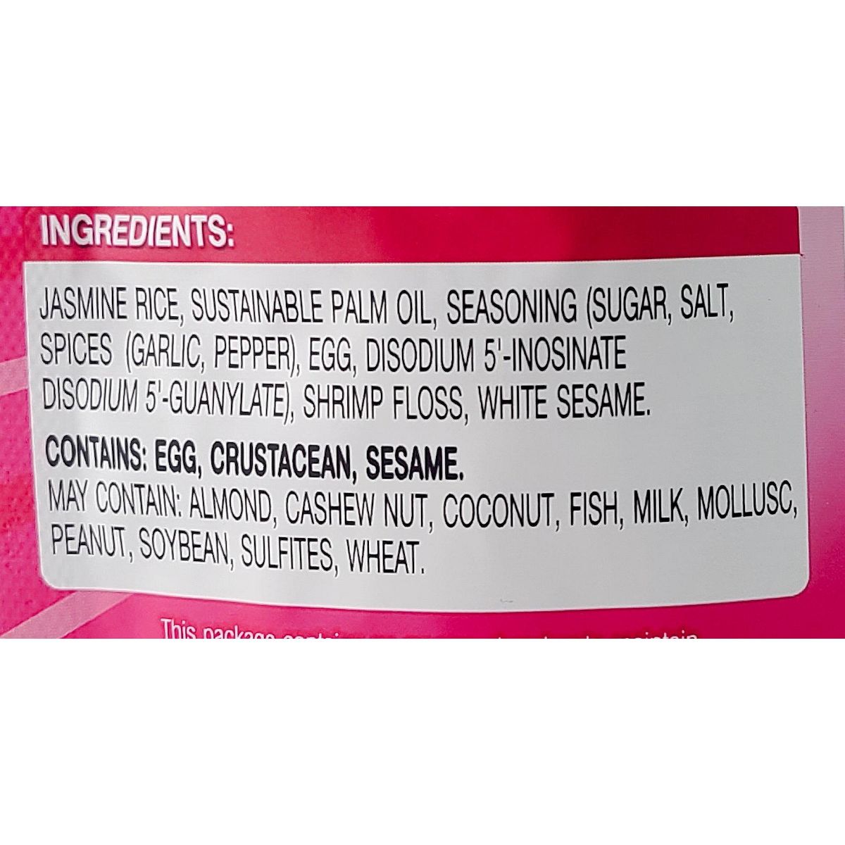 Galleta de Arroz Chao Sua con Mechado de Camarón Sabor Original Horneada 1.76 oz (Paquete de 2) - Imagen 6