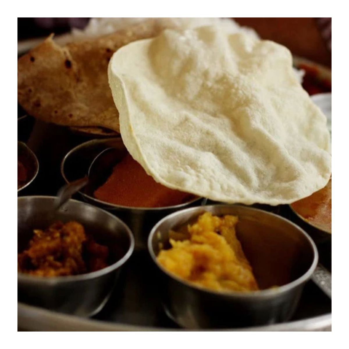 Shastha Traditional Handmade Appalam / Pappad - Paquete de 3 × 225g = 1.49 lbs - Imagen 8