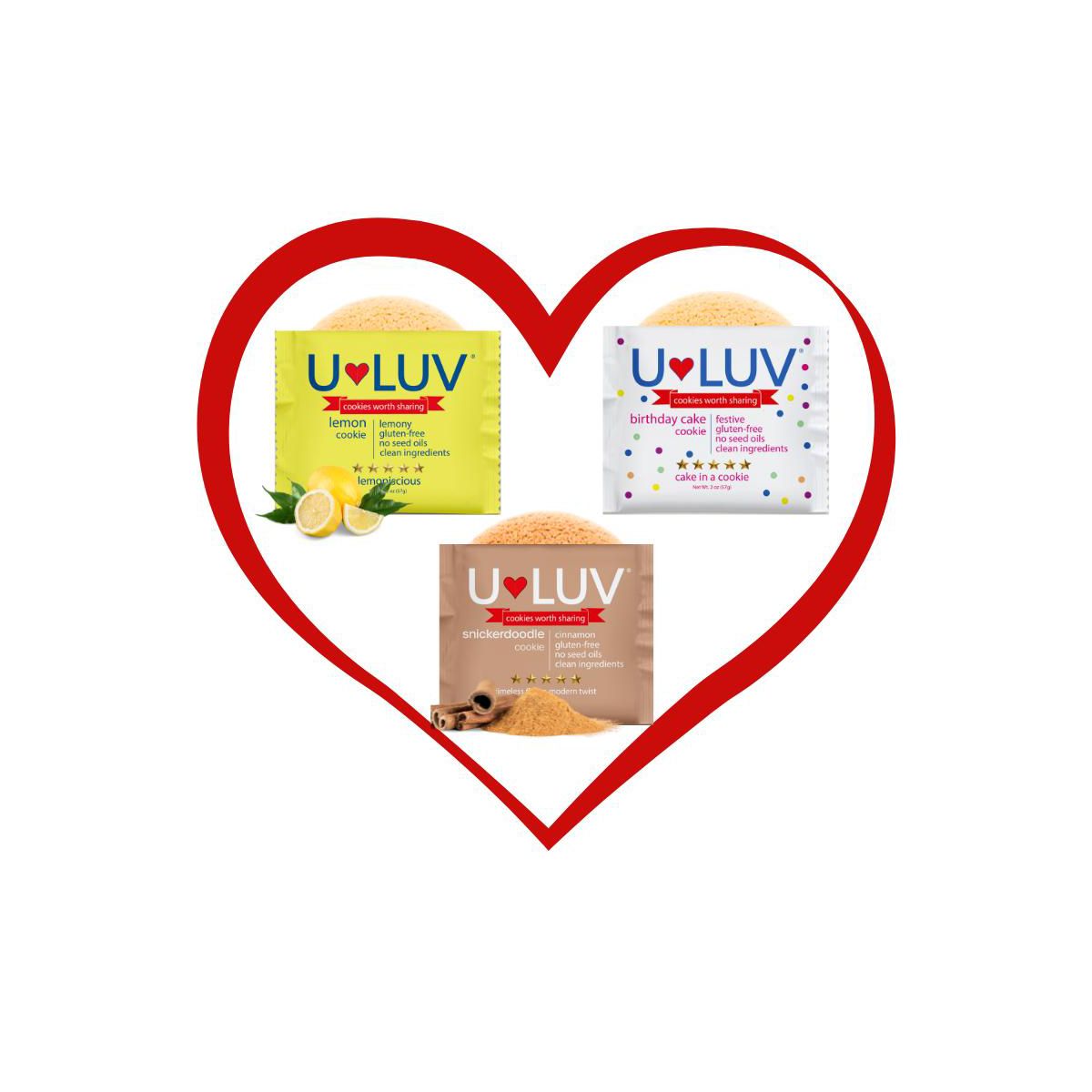 U-LUV Foods Golden Lovers Paquete de 12 - Imagen 3