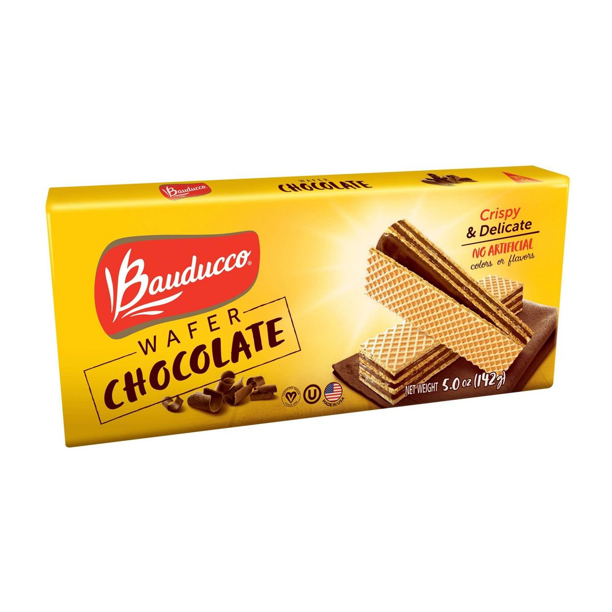 Galletas Wafers de Chocolate Bauducco - 5 oz