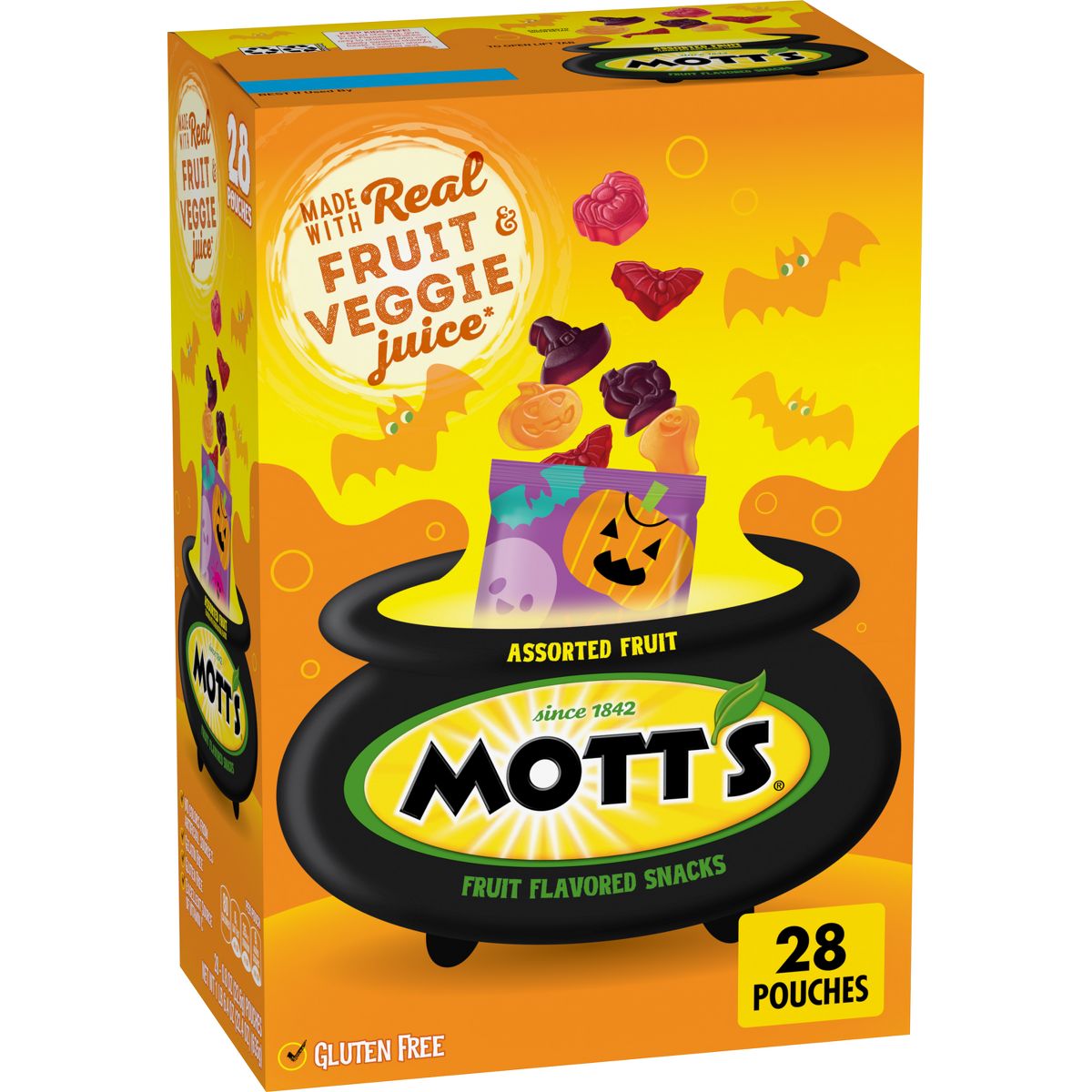 Mott's Halloween Shapes Fruit Snacks - 22.4 oz / 28 ct