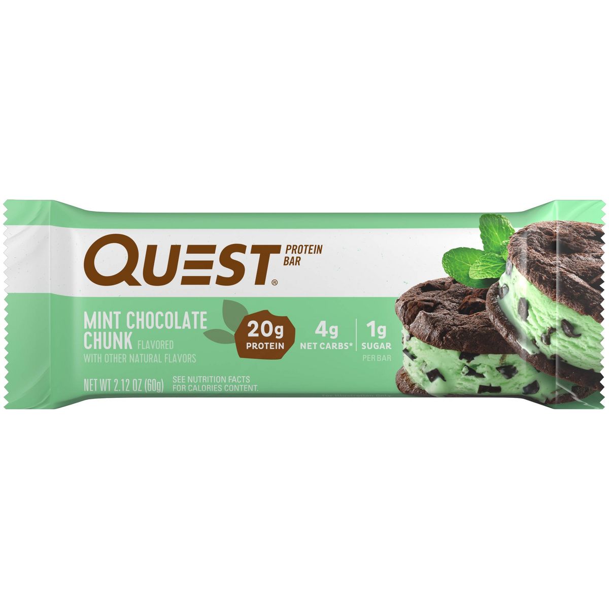 Barra de Proteína Quest Nutrition - Chocolate con Trozos de Menta - Imagen 3