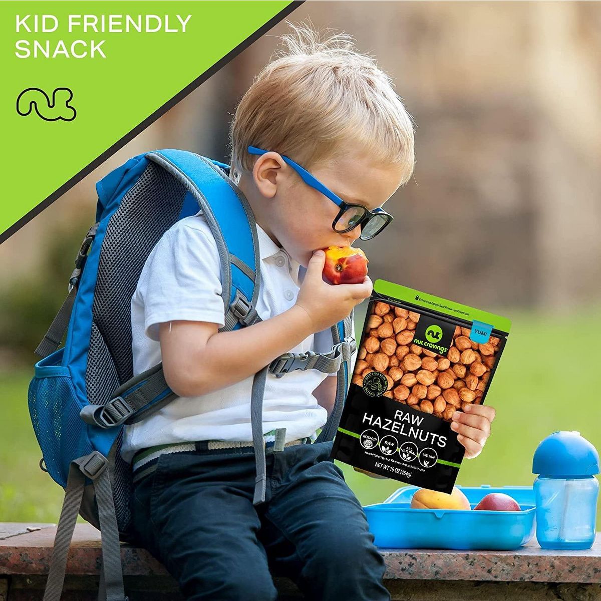 Nueces Crudas Avellanas Filberts con Cáscara, Sin Sal de Nut Cravings - Imagen 8