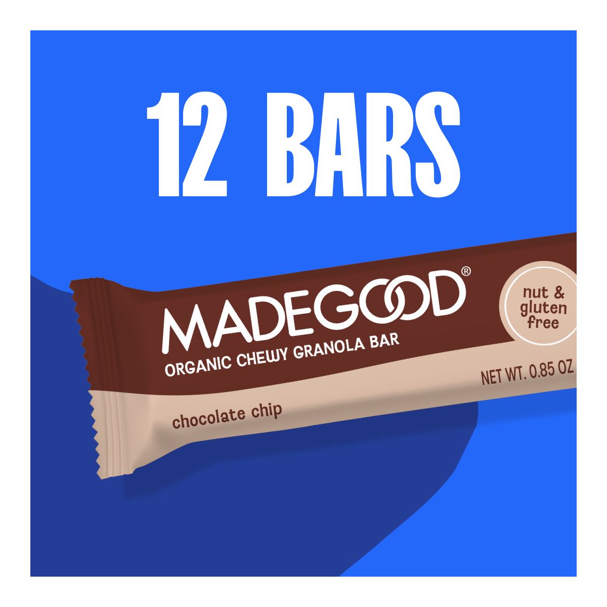 MadeGood Barra de Granola con Chispas de Chocolate - 10.2 oz/12 ct - Imagen 4